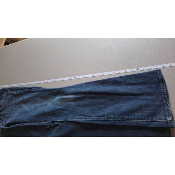 American Eagle Slim Boot Denim Jeans Womens Size 8 Regular Blue Medium Wash - Picture 7 of 8